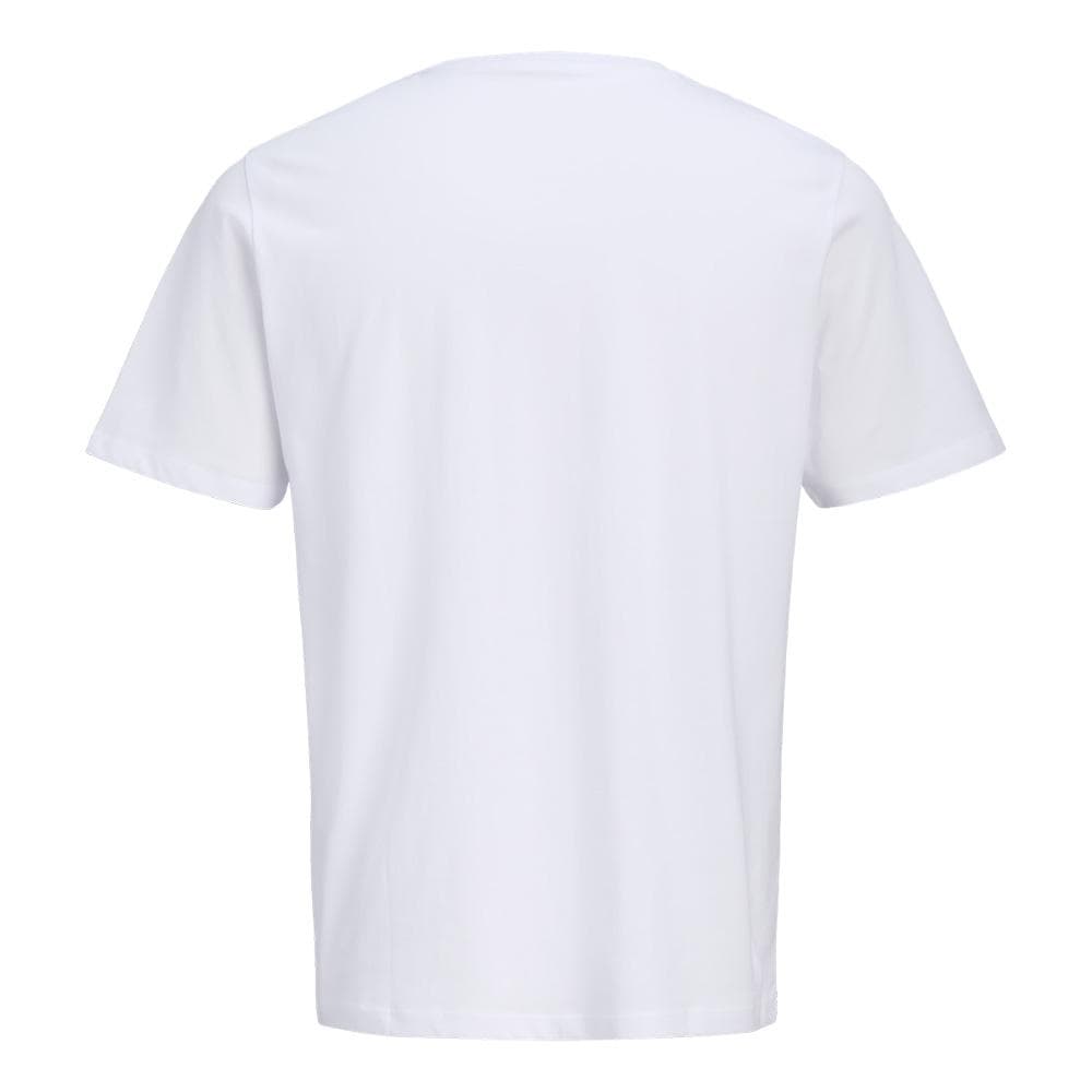 T-Shirt Blanc Homme Jack & Jones Brandy 2