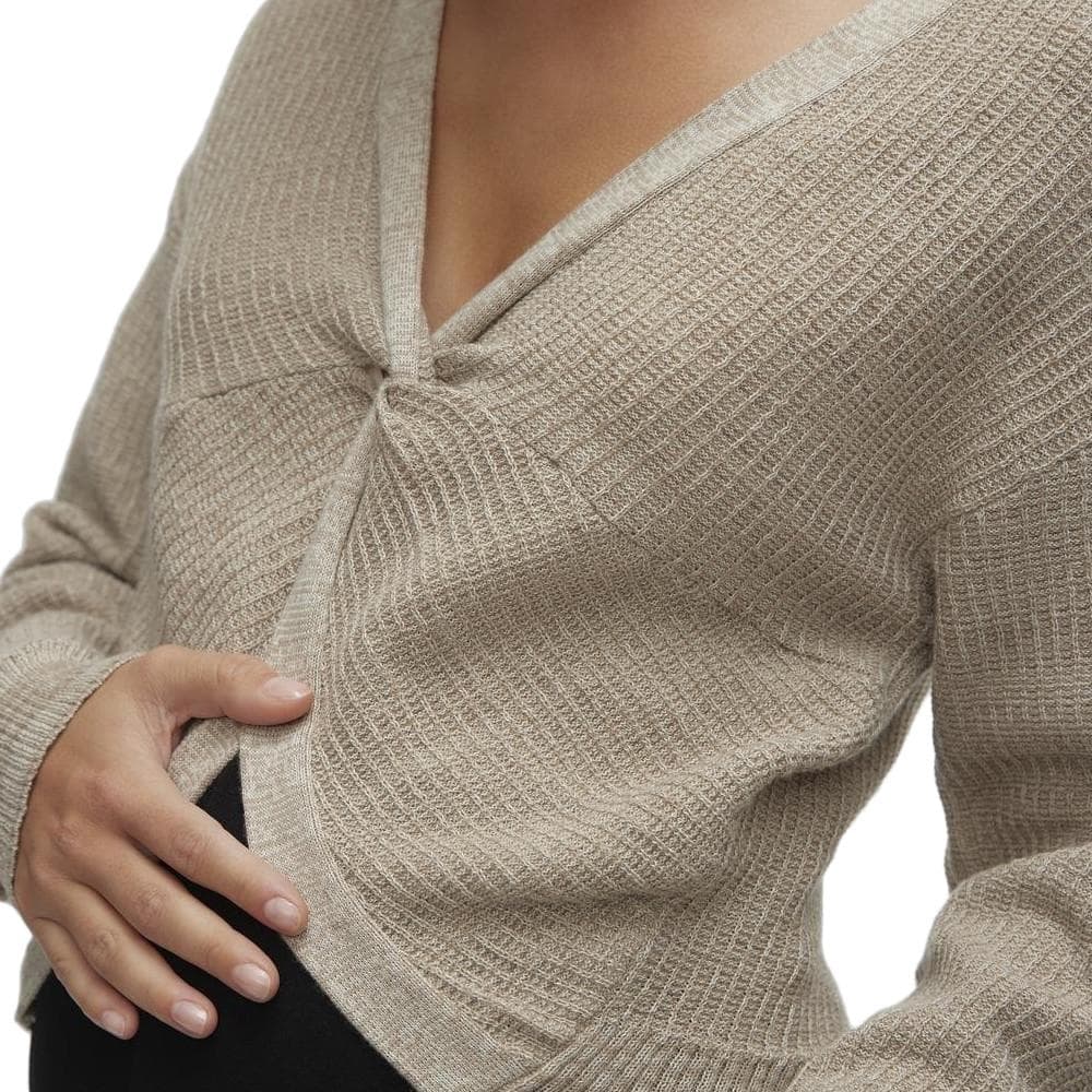 Pull de Grossesse Beige Femme Mamalicious Lems 3