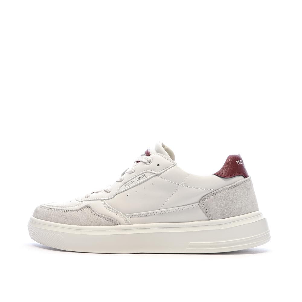 Baskets Blanches/Bordeaux Homme Teddy Smith 120004 1