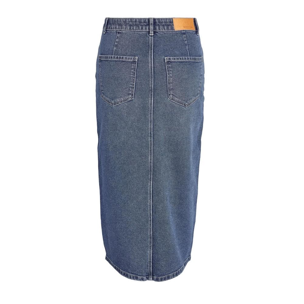 Jupe en Jean Longue Bleu Femme Noisy May Slit Midi Skirt 2