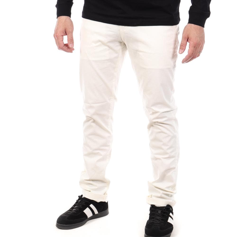 Pantalon Chino Blanc Homme Paname Brothers Costa1 1