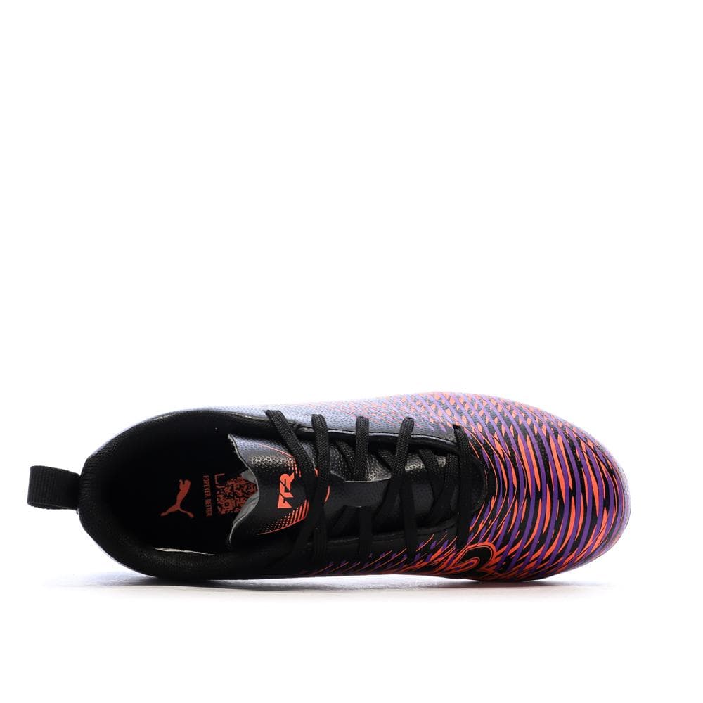Chaussures de Foot Noir/Violet Junior Puma Future 8 Play FG/AG Jr 4
