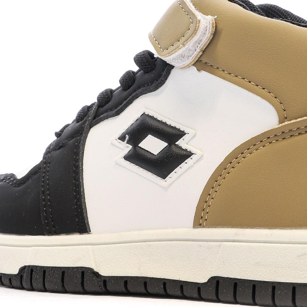 Baskets Noires/Blanches Garçon Lotto Ravenne 7