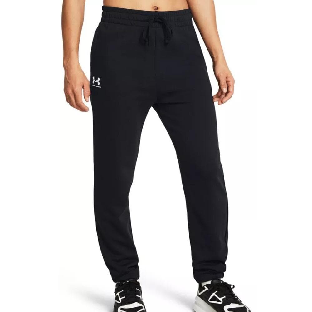 Jogging Noir Femme Under Armour Rival Terry 001 1
