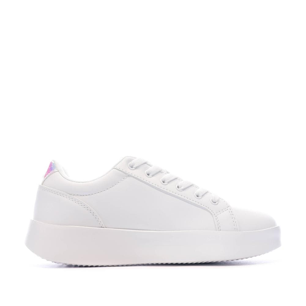 Baskets Blanches/Violet Femme Kappa Amelia 2