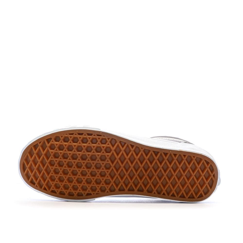 Baskets Grise Femme Vans Old Skool Check Bumper 5