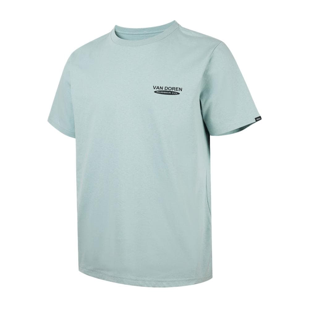 T-Shirt Bleu Homme Vans Fun Gray Mist 1