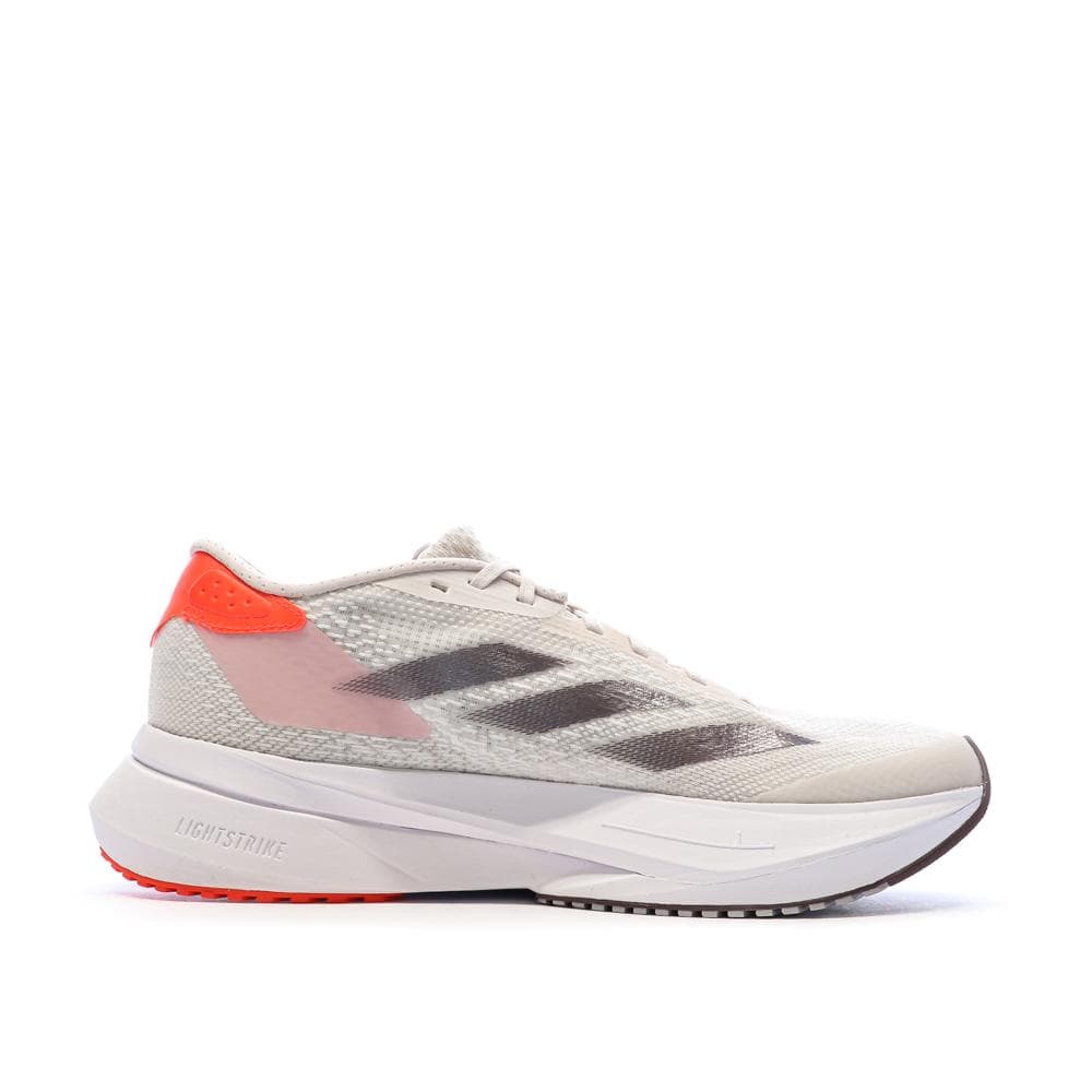 Chaussures de running Blanches/Roses Femme Adidas Adizeros 2
