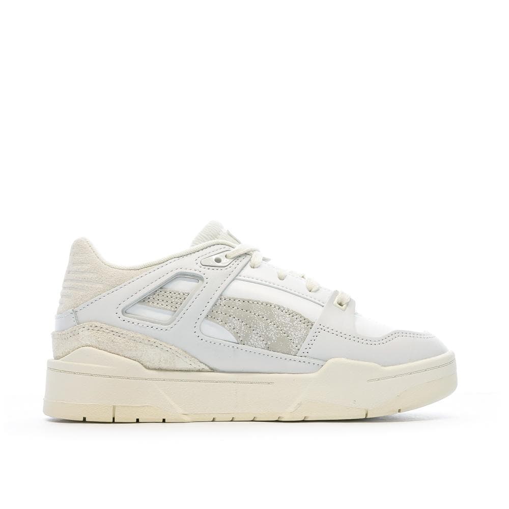Baskets Blanche/Beige Femme Puma Slipstream Thrifted 2