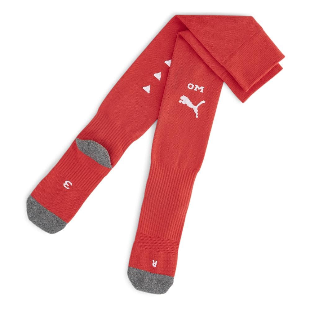 X1 Paire de Chaussette Rouge Puma Homme/Ado Team Om Stacked 1