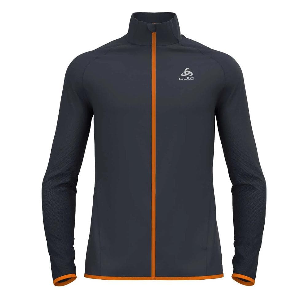 Veste de Running Gris/Orange Homme Odlo Zeroweight 1