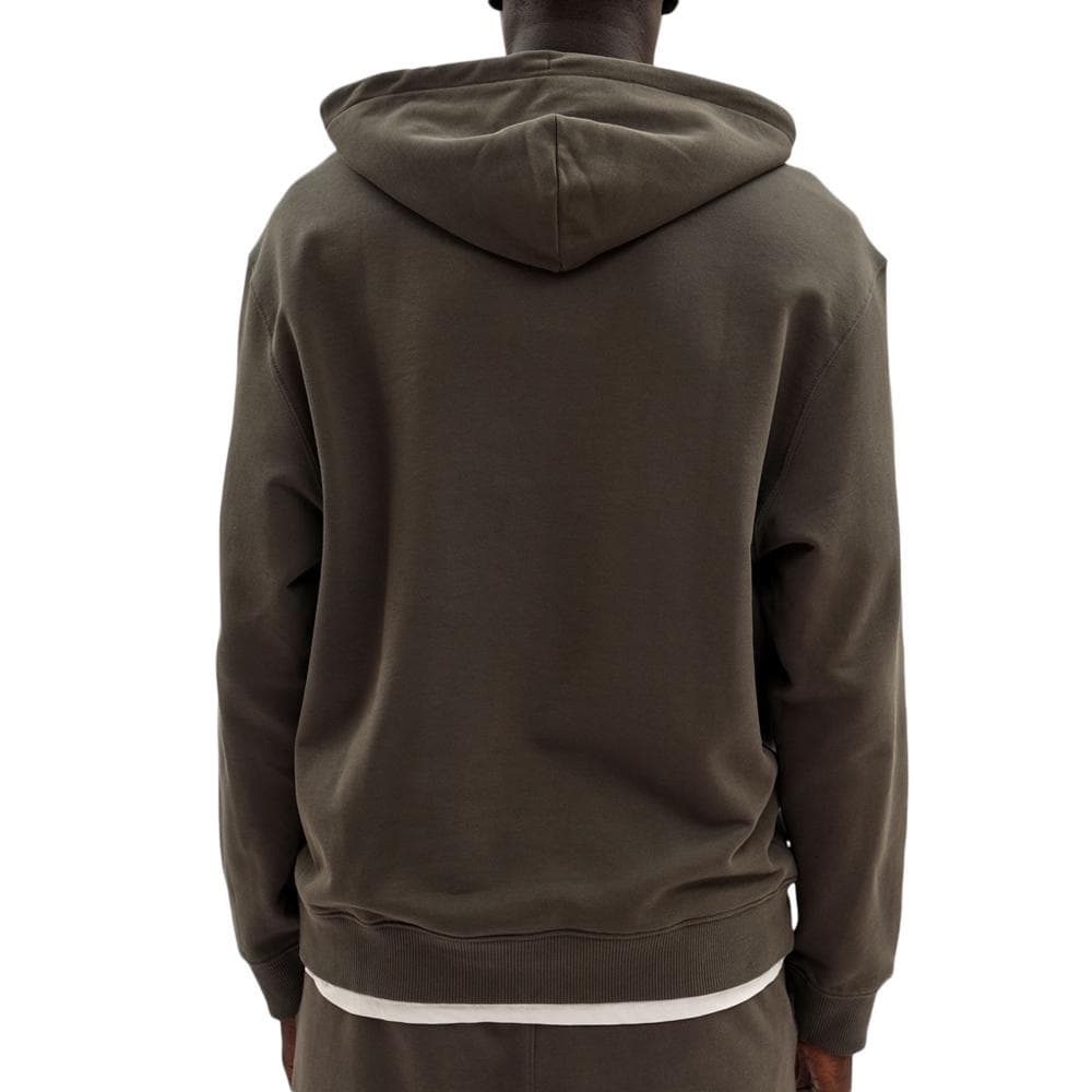 Sweat à Capuche Marron Homme Calvin Klein Jeans 350 Terry Monog 2