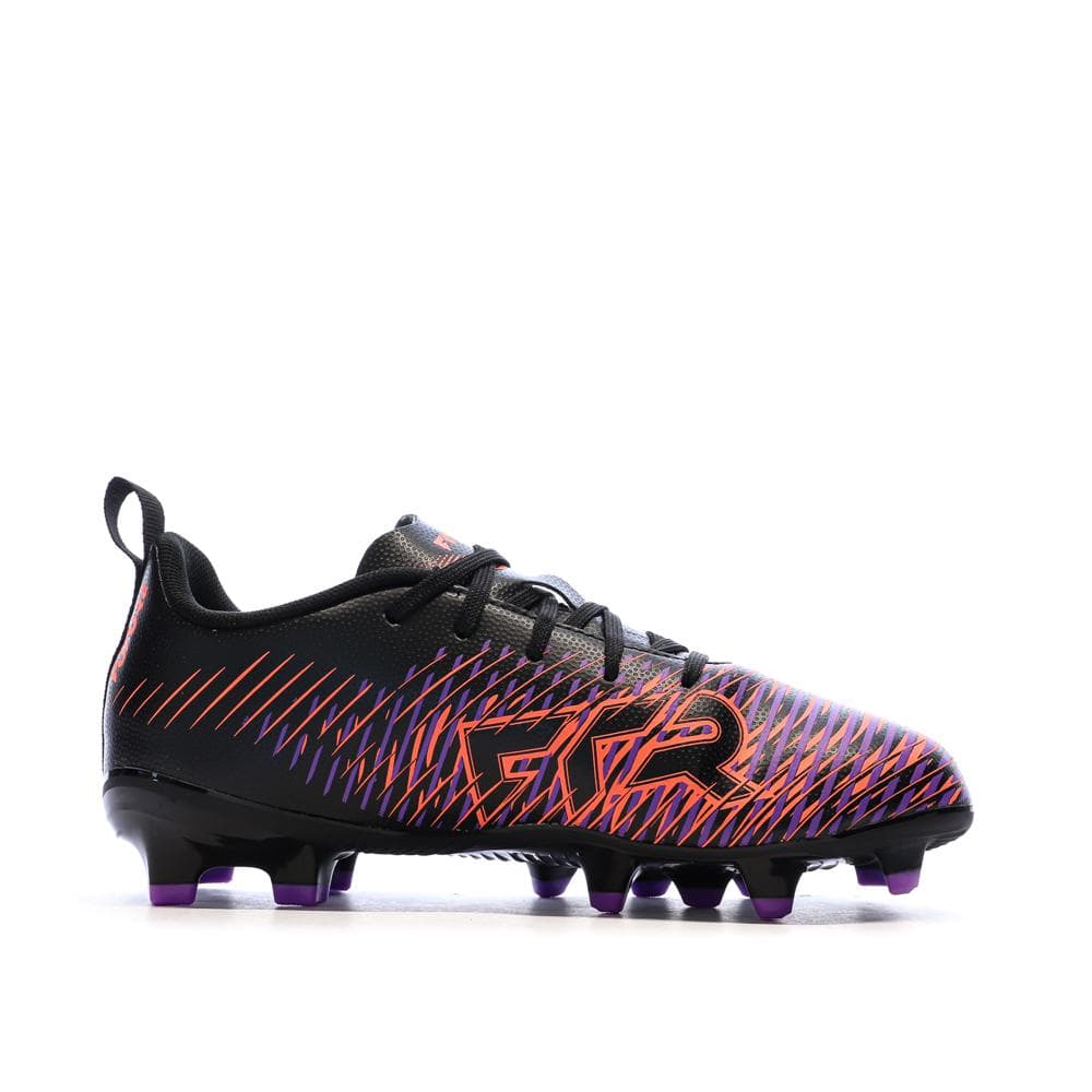 Chaussures de Foot Noir/Violet Junior Puma Future 8 Play FG/AG Jr 2