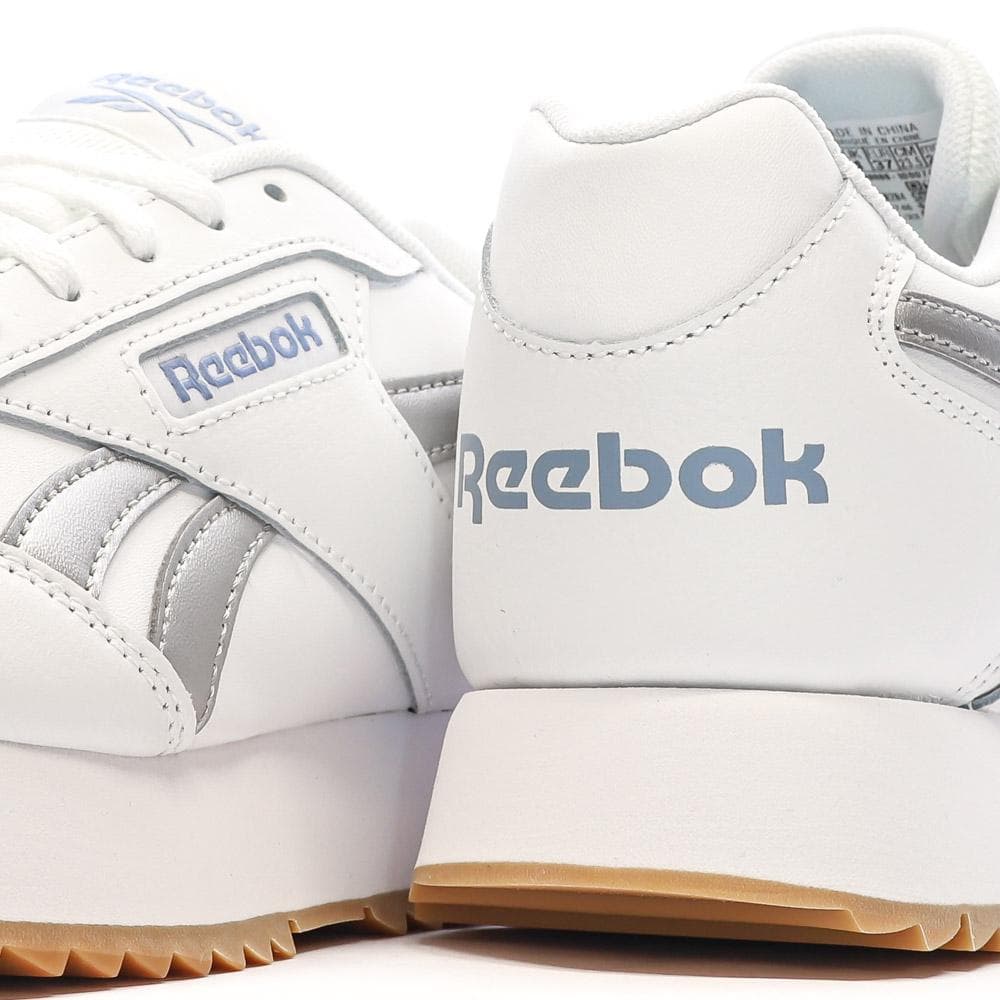 Baskets Blanc/Gris Femme Reebok Glide Ripple Double 100074208 7