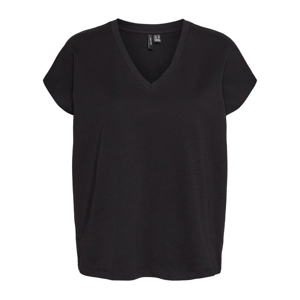 T-shirt Noir Femme Vero Moda Karin Ava 1