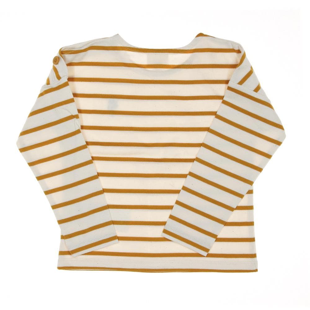 T-shirt Jaune à Rayures Enfant EOM Elorisa 2