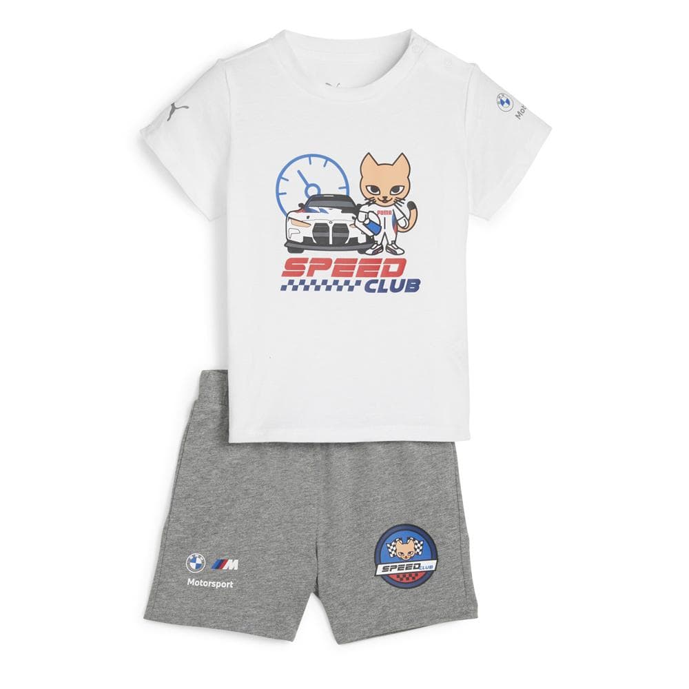 Ensemble Gris/Blanc Garçon Puma Toddler 1