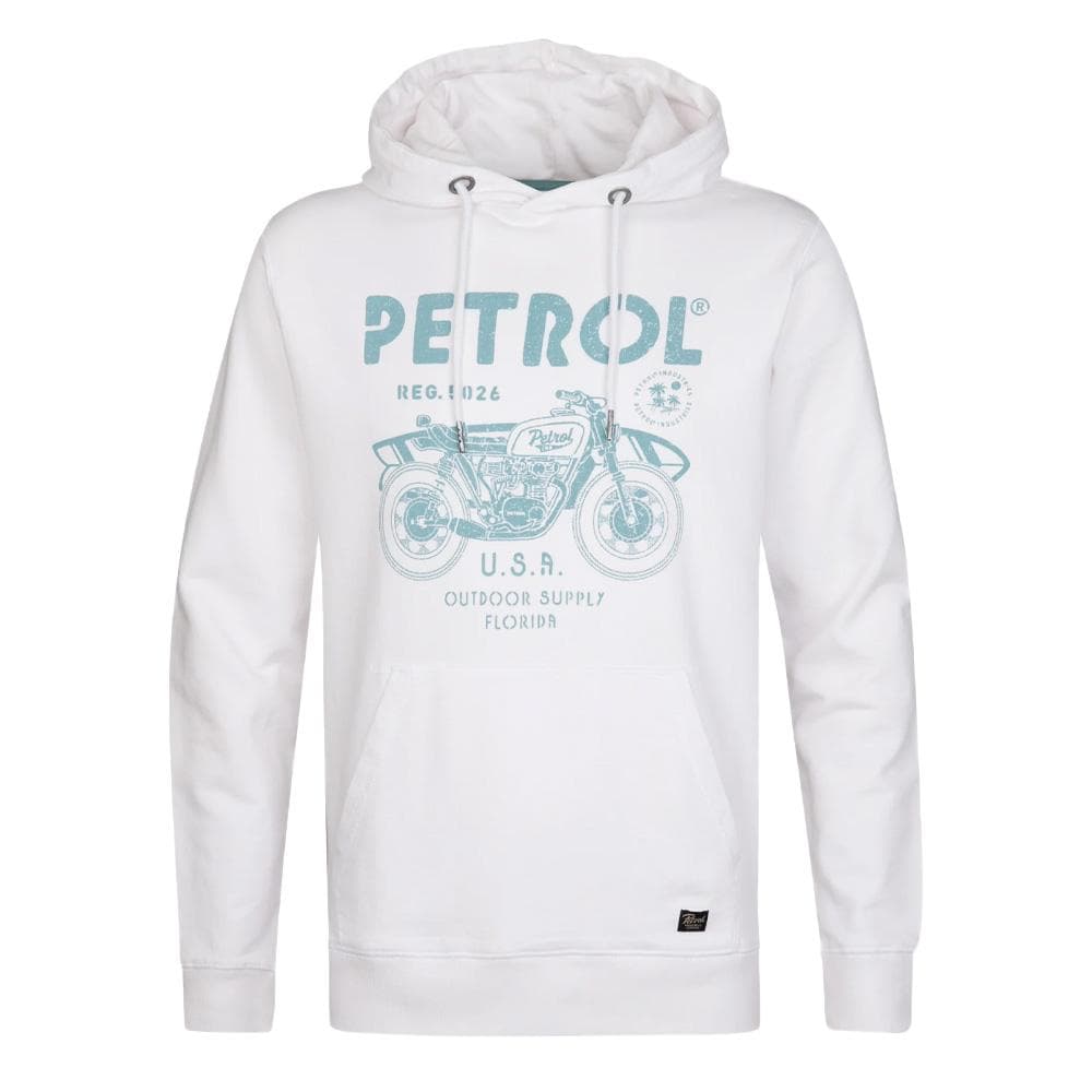 Sweat Blanc/Bleu Homme Petrol Industries SWH102-9999 1