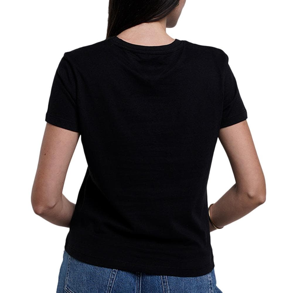 T-Shirt Noir Femme Tommy Hilfiger DW0DW21842 2