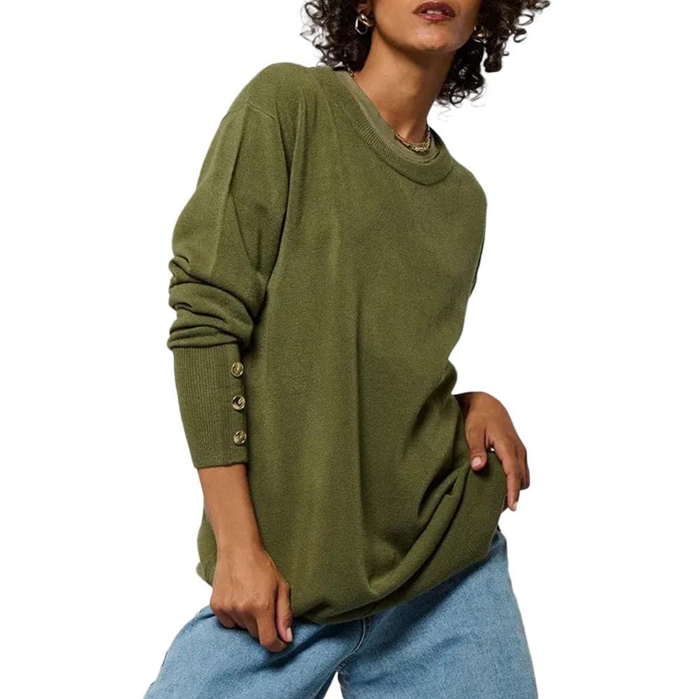 Pull Kaki Femme Kaporal MARKA 1