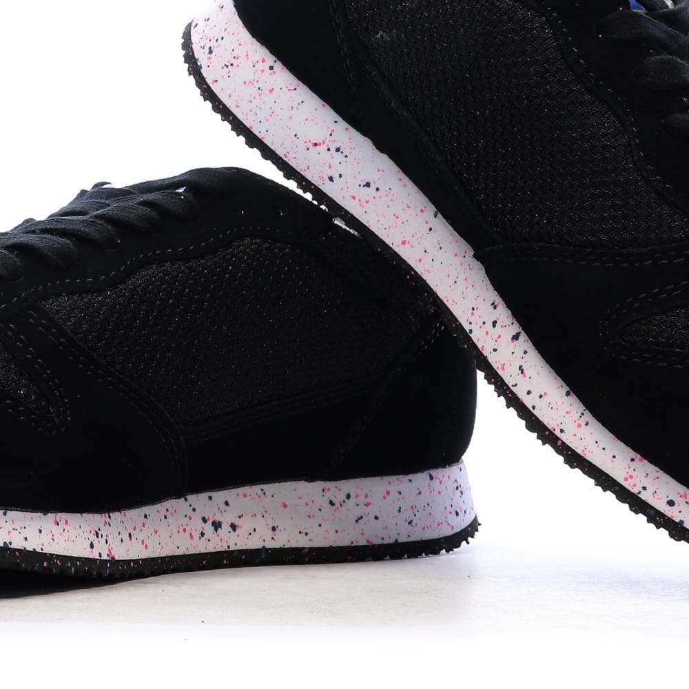 Baskets Noires Femme Le Coq Sportif Alpha 7