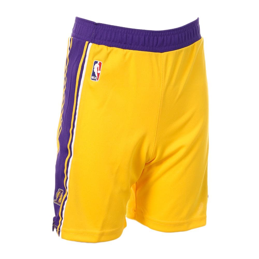 Short de Basketball Violet/Jaune Garçon NBA Los Angeles Laskers 1