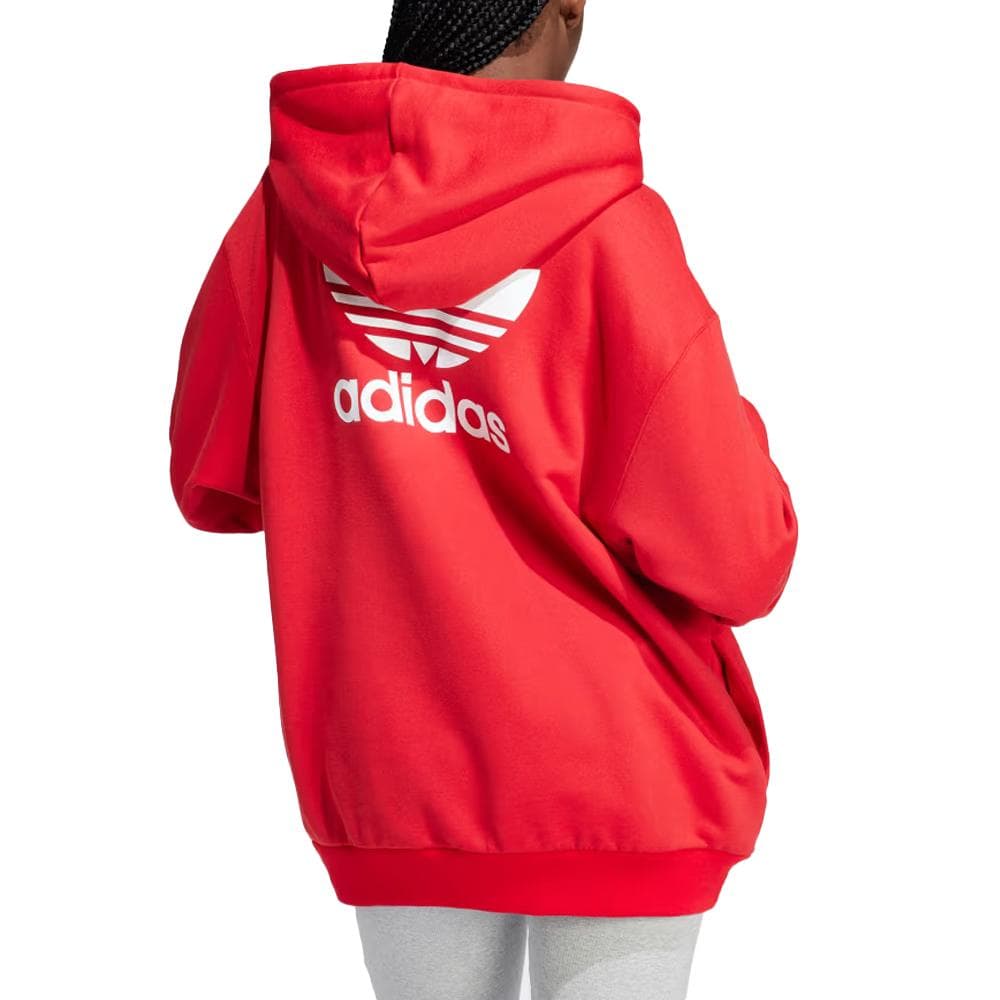 Sweat Rouge Femme Adidas IP0585 2