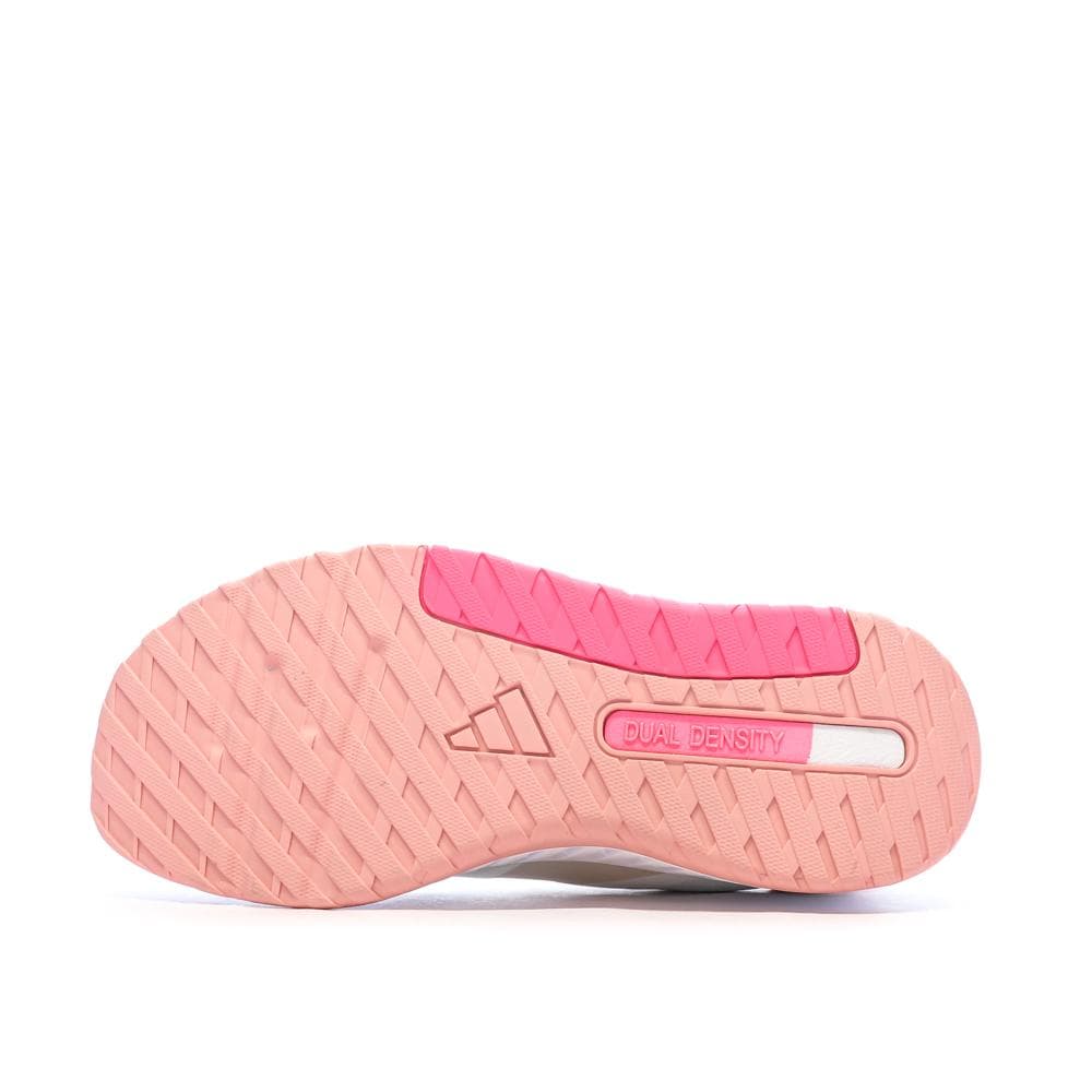Baskets Blanches/Roses Femme Adidas Everyset Trainer 5