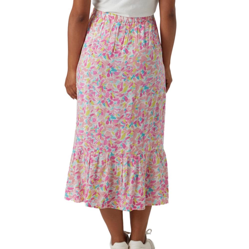 Jupe Rose/Bleu Femme Mamalicious Casey 2