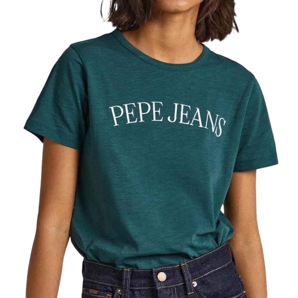 T-shirt Bleu Femme Pepe jeans Vio 1