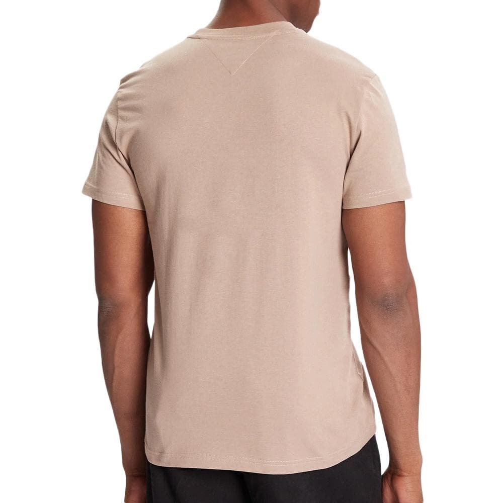 T-shirt Marron Homme Tommy Hilfiger Flag 2