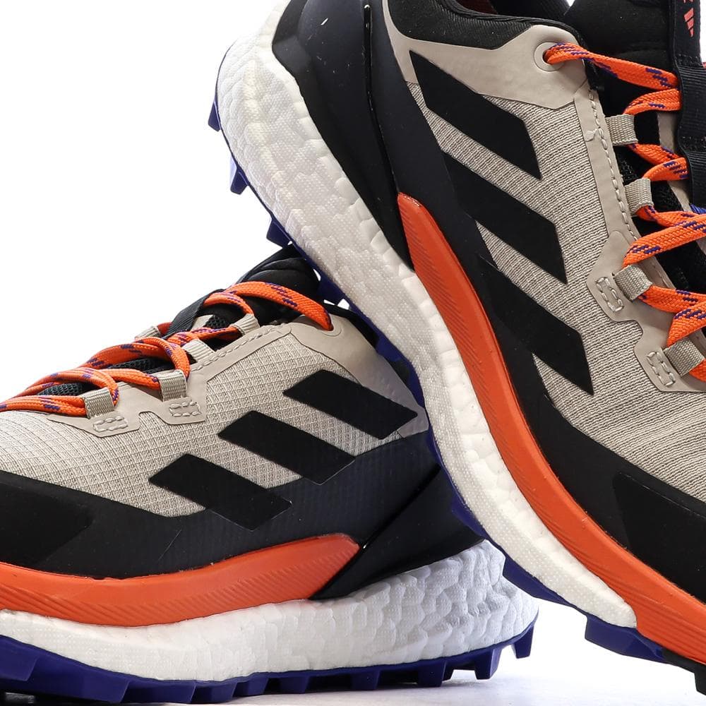 Chaussures de Randonnée Beige Homme Adidas Terrex Free Hiker 2 Low Gtx 7