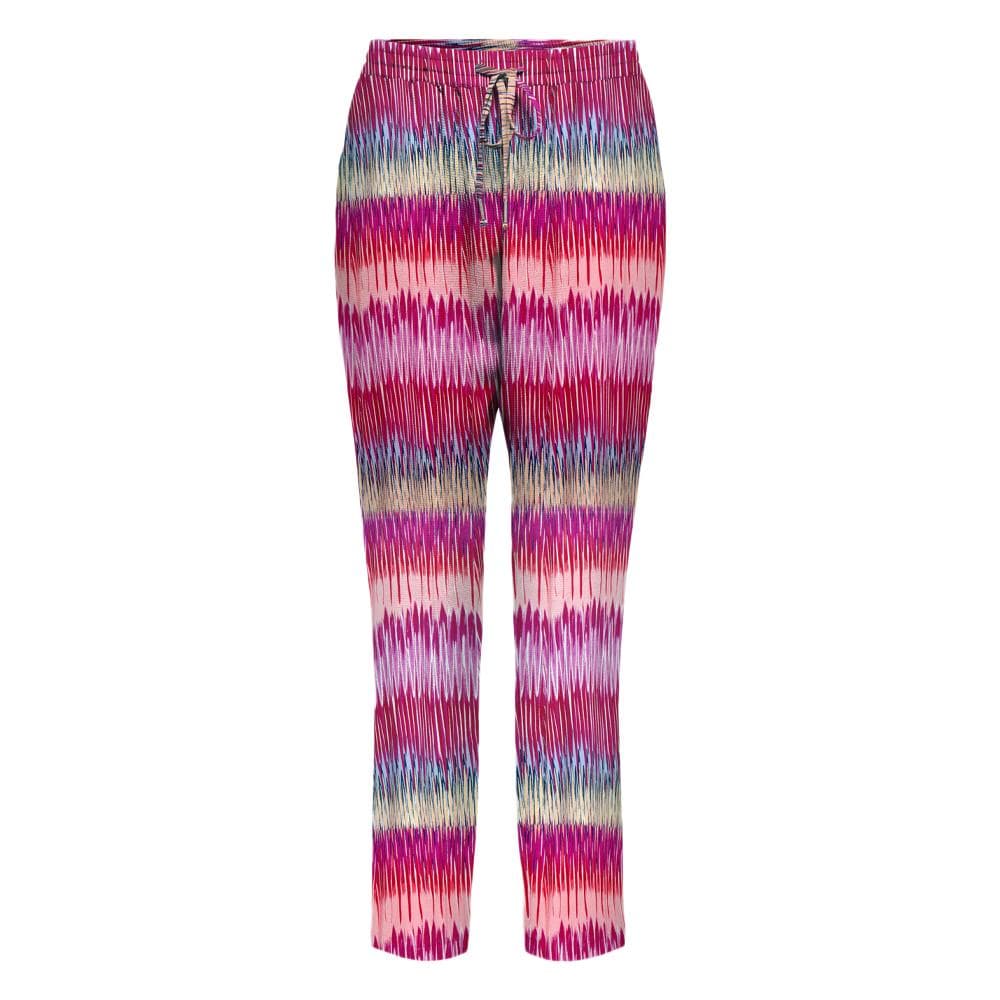 Pantalon Rose/Marine à Motifs Femme Only 15222230 1