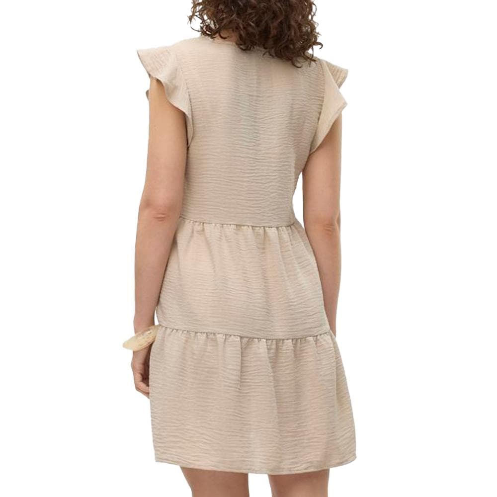 Robe Beige Femme Vero Moda Kita 2