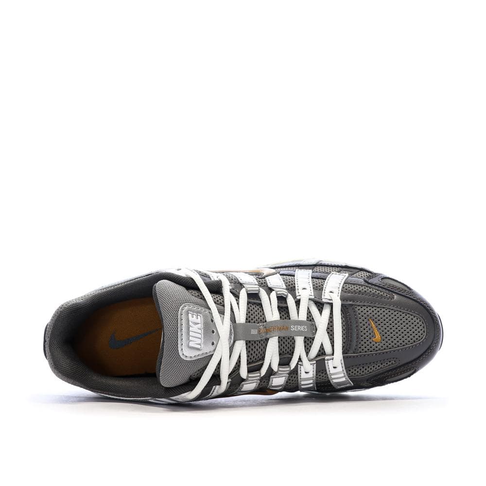 Baskets Grises/Moutarde Homme Nike P-6000 4