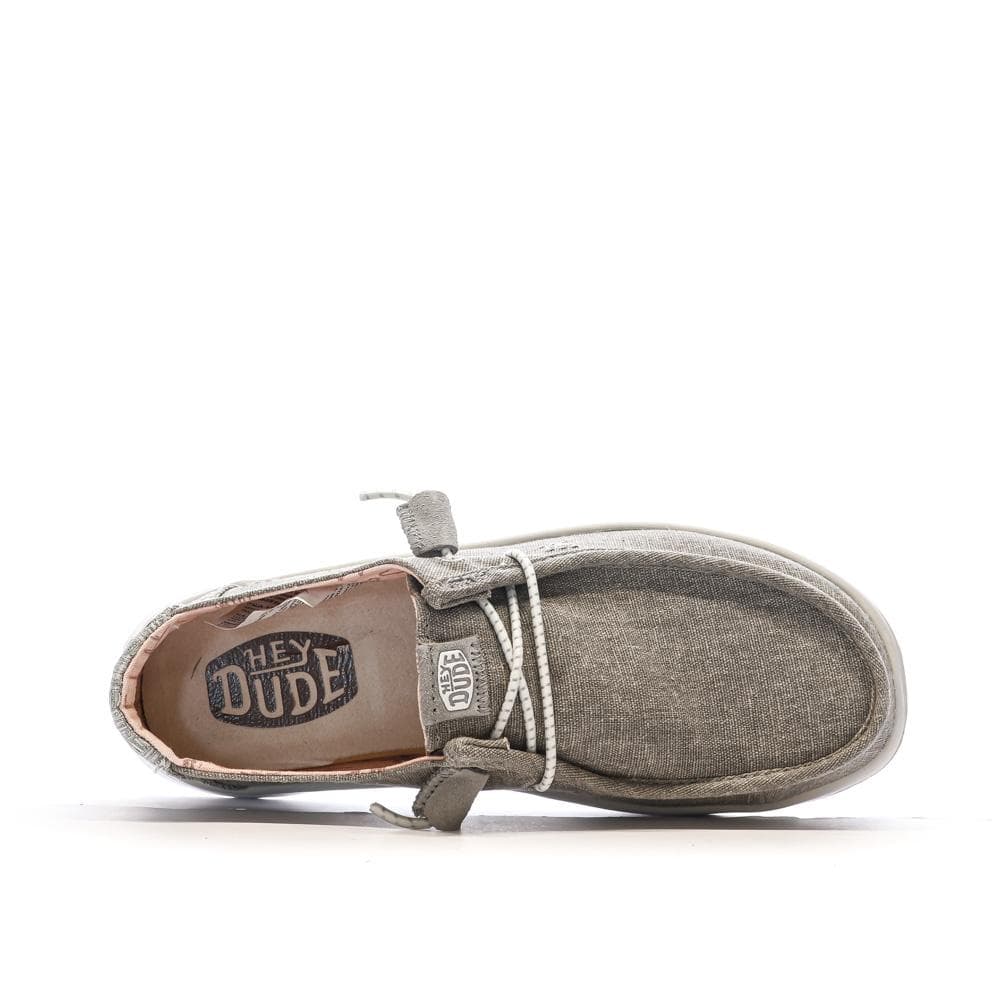Chaussures Grises Femme Hey Dude Peak Chambra 4