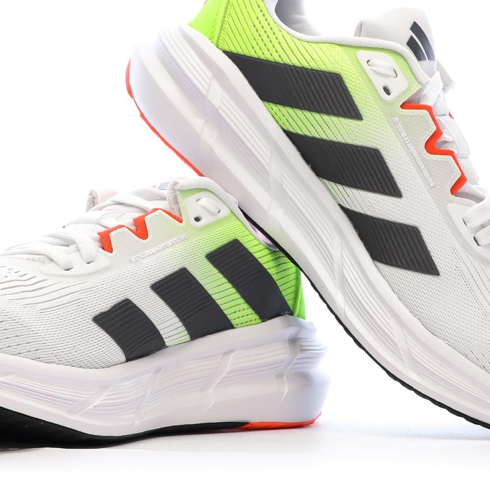 Baskets Grises/Jaunes Homme Adidas Questar 3 7