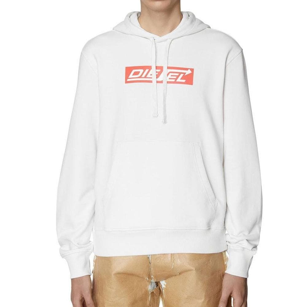Sweat Blanc Homme Diesel Ginn 1