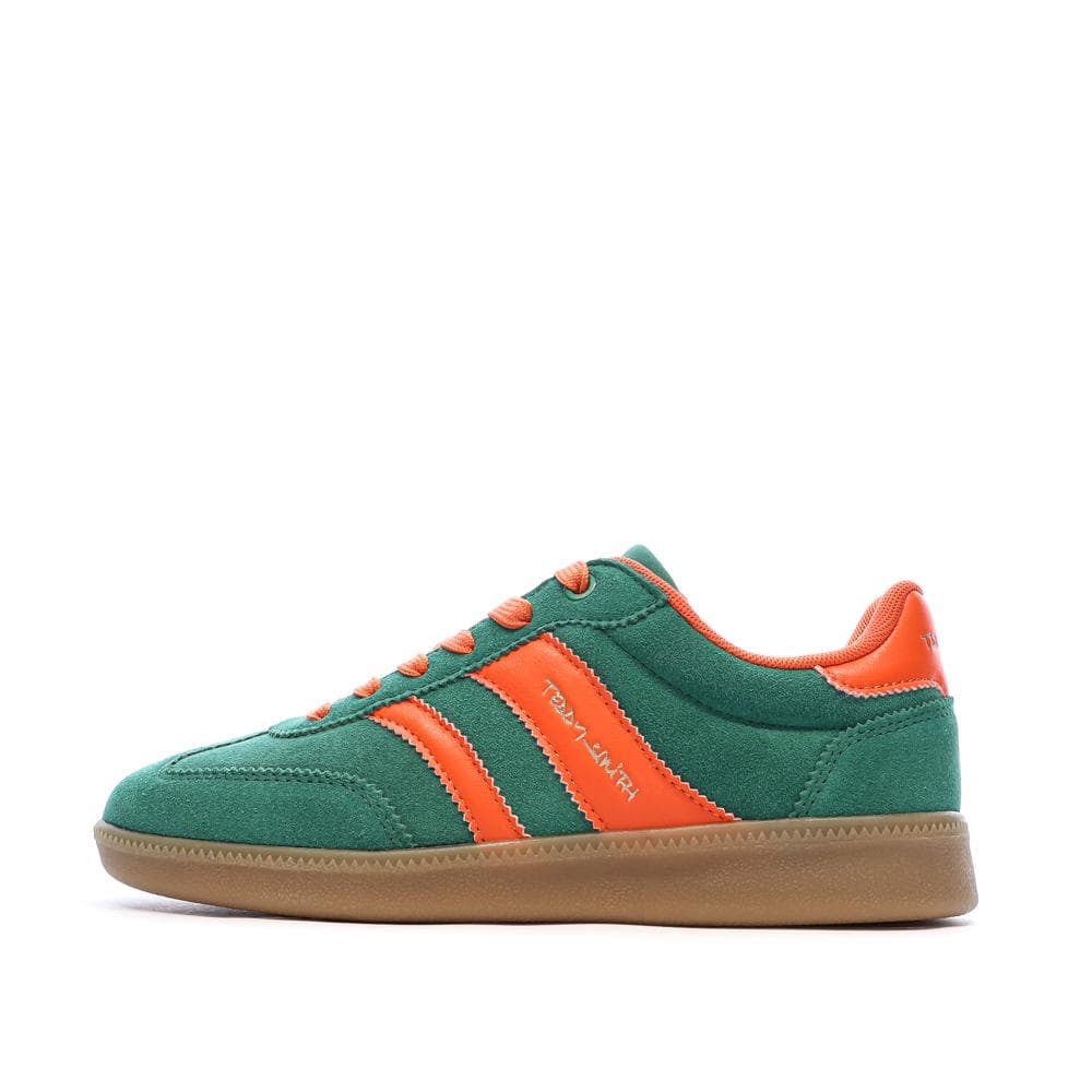 Baskets Vert Foncé/Orange Femme Teddy Smith 120235 1