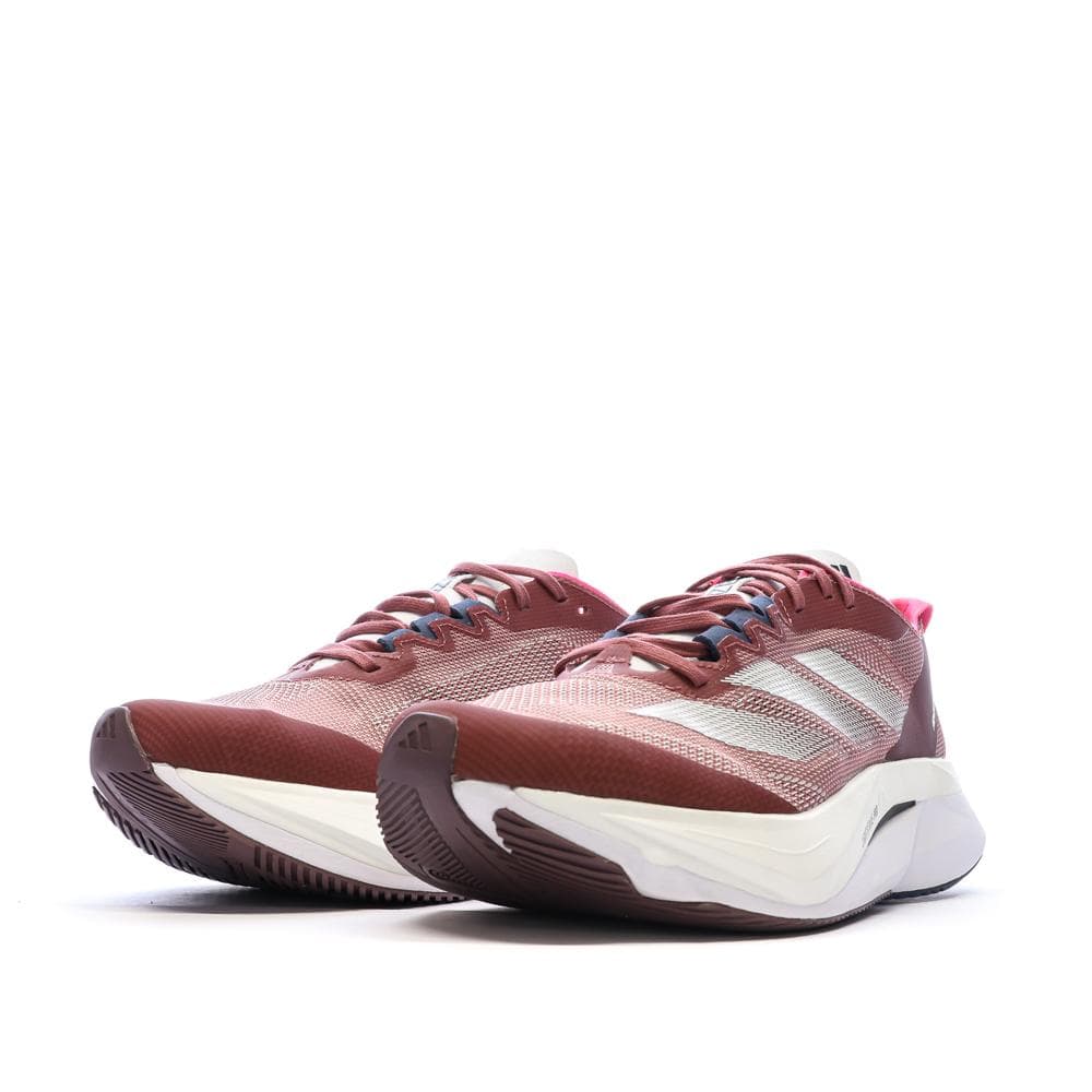 Chaussures de Running Bordeaux Femme Adidas Adizero Boston 12 6