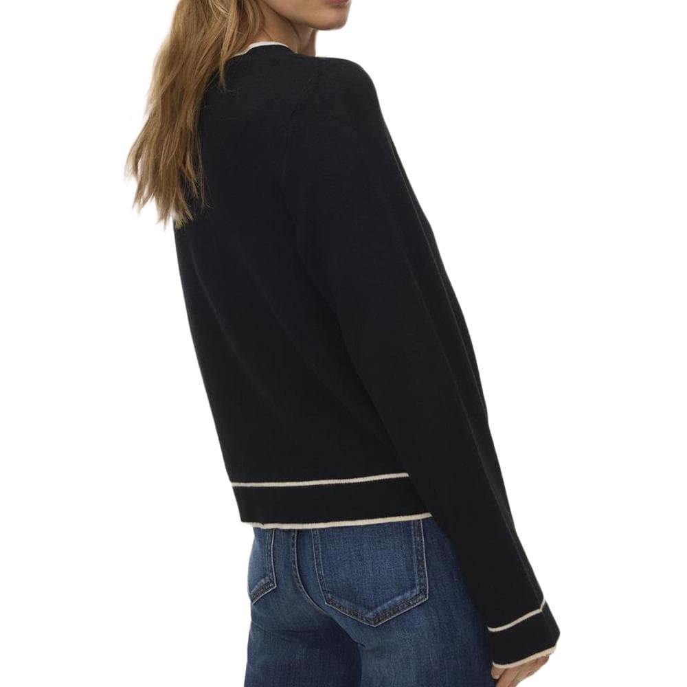 Pull Noir Femme Vero Moda Gold 2