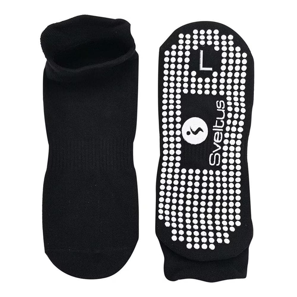 Paire de Chaussettes Noires Homme Antiderapante 2