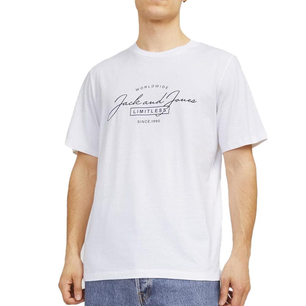 T-Shirt Blanc Homme Jack & Jones Ferris 1