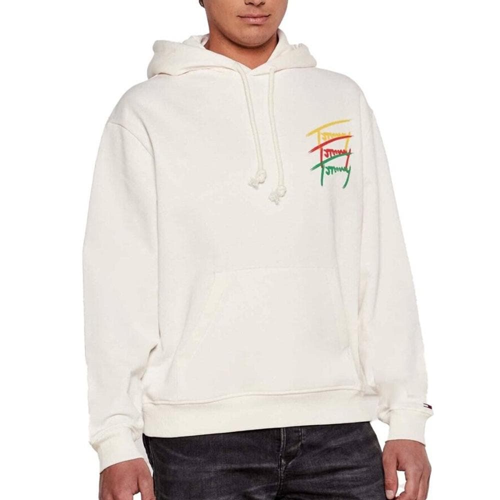 Sweat Blanc Homme Tommy Hilfiger DM0DM21372 1