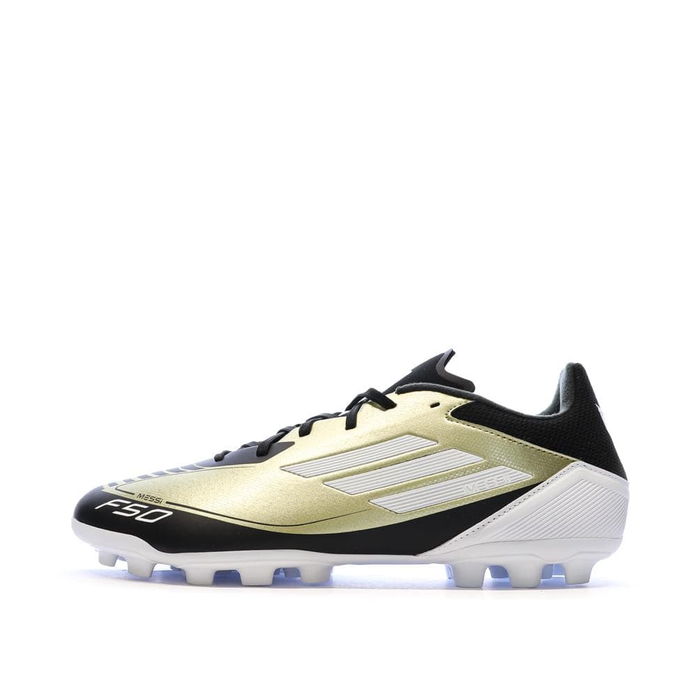 Chaussures de Foot Noir/Doré Homme Adidas F50 League 2G/3G AG Messi 1