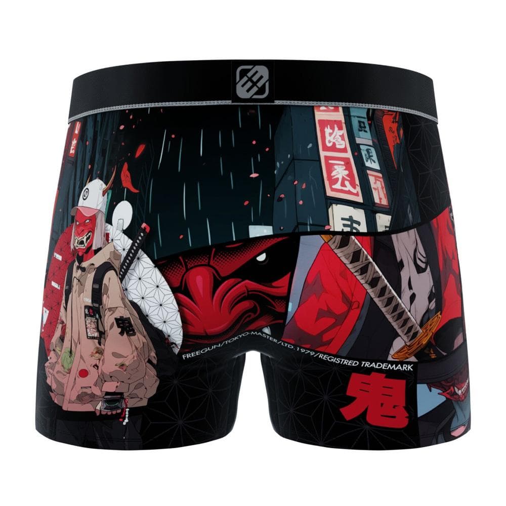 Boxer Noir/Rouge Garçon Freegun Japon 2