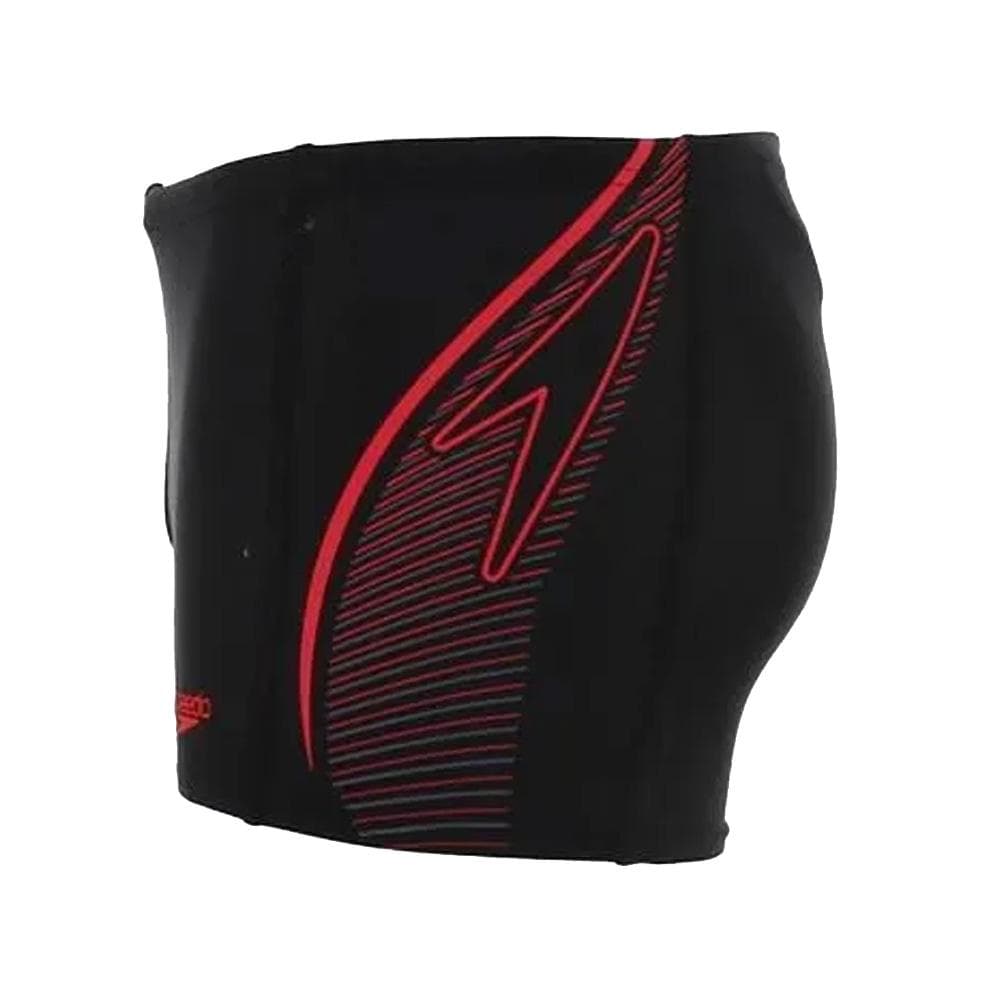 Maillot de bain Noir/Rouge Garçon Speedo Plmt 2