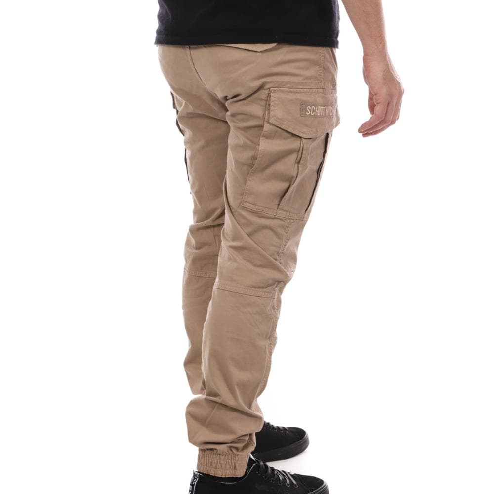 Pantalon Cargo Beige Homme Schott Relax 2