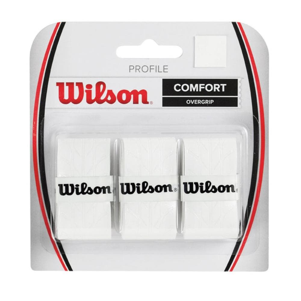 X3 SurGrip de Tennis Blanc Wilson Profile Overgrip 1
