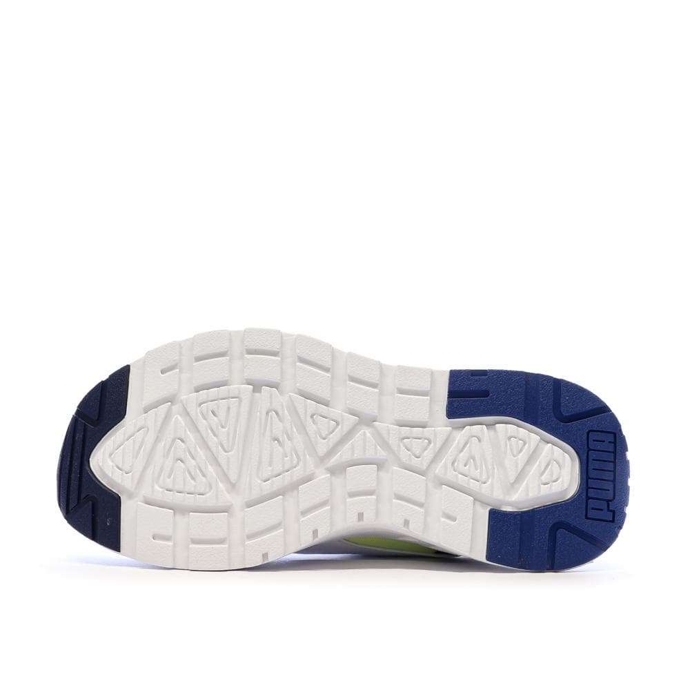 Baskets Blanches/Marines Garçon Puma Trinity 2 5